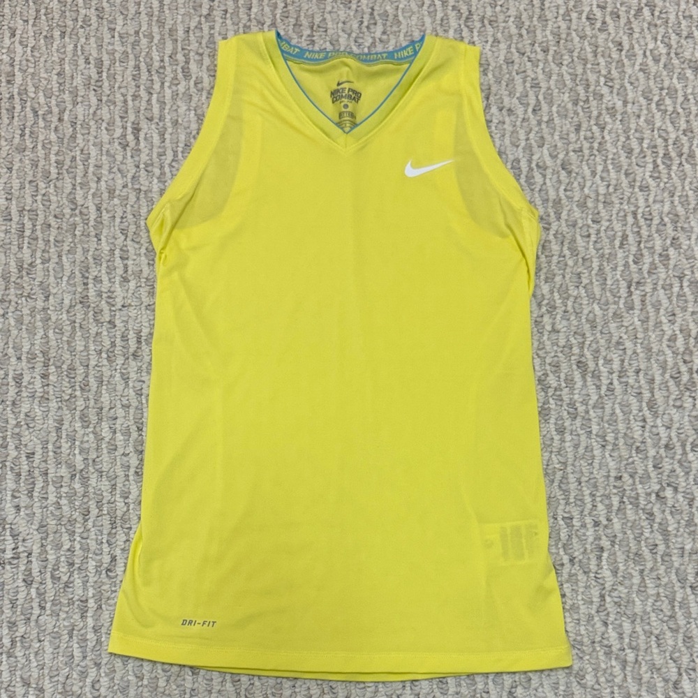 Nike Kids Bright Yellow Tank Top